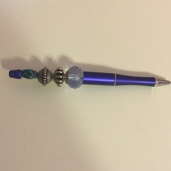 Other - Blue and Silver Decorative Pen